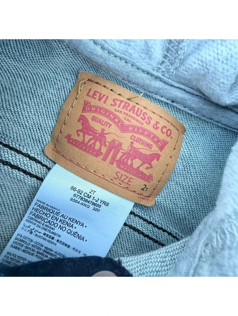 Levi's Baby Boys' Hooded Trucker Jacket